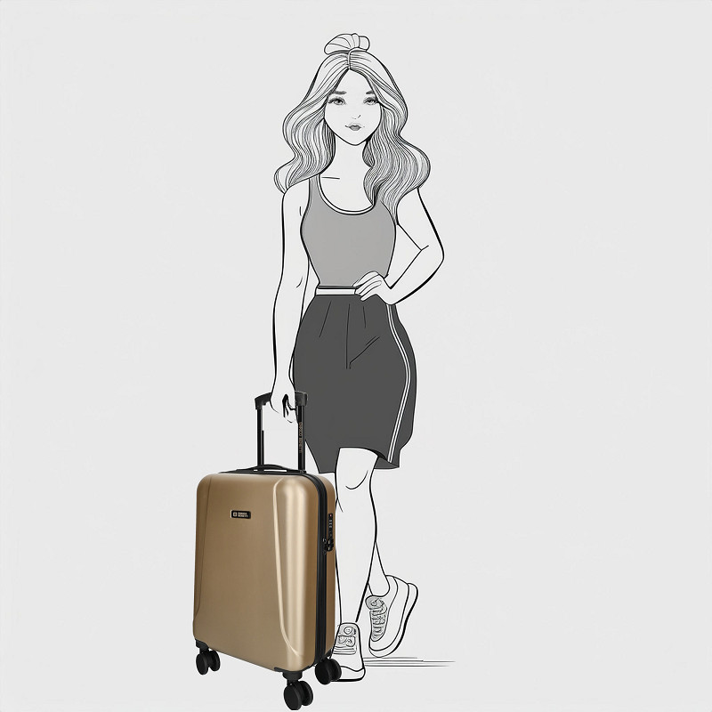 Edmonton handbagage koffer 55 cm