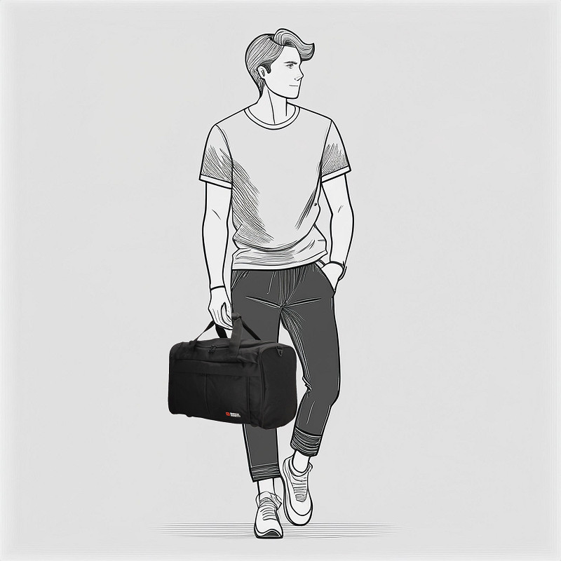 Amsterdam sporttas / reistas handbagage 45 cm