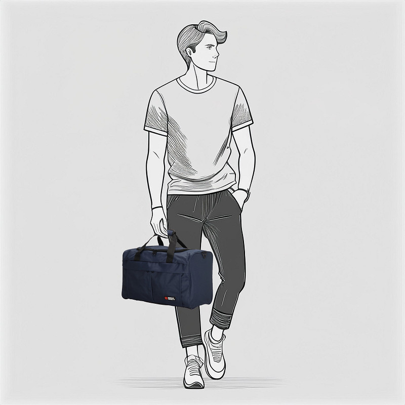 Amsterdam sporttas / reistas handbagage 45 cm