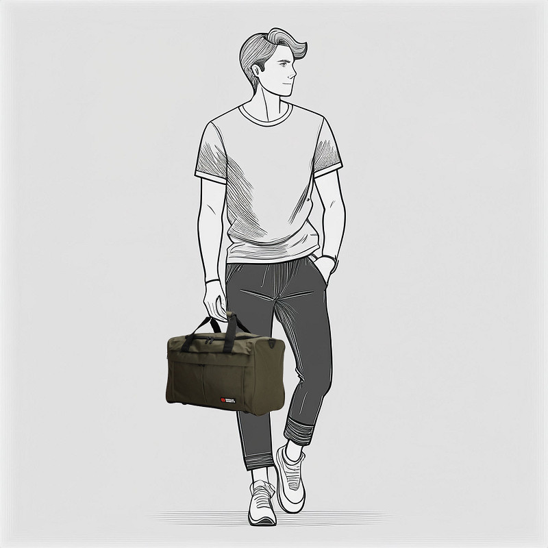 Amsterdam sporttas / reistas handbagage 45 cm