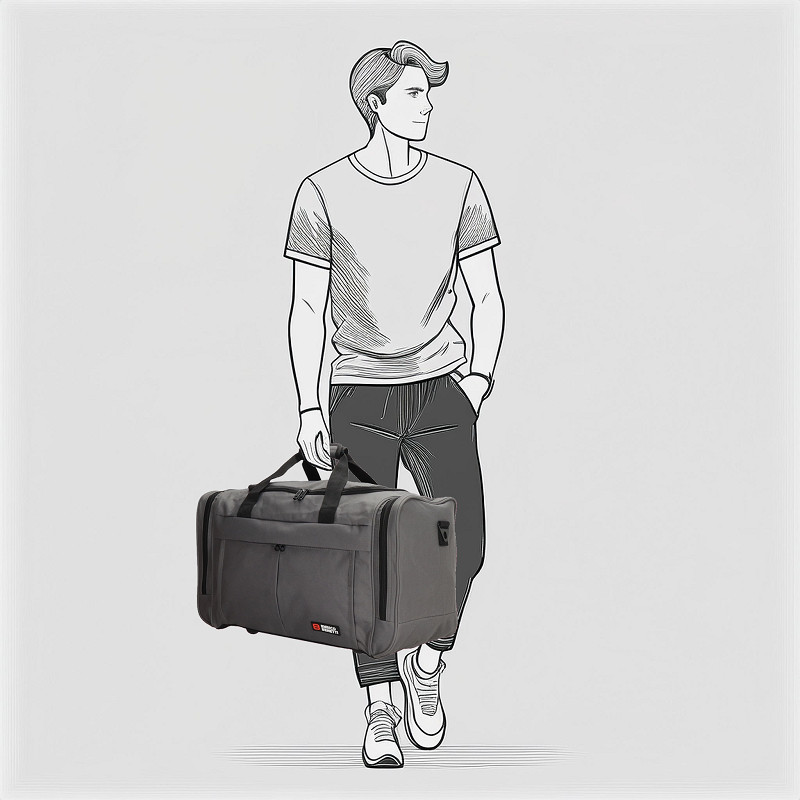 Amsterdam sporttas / reistas handbagage 55 cm