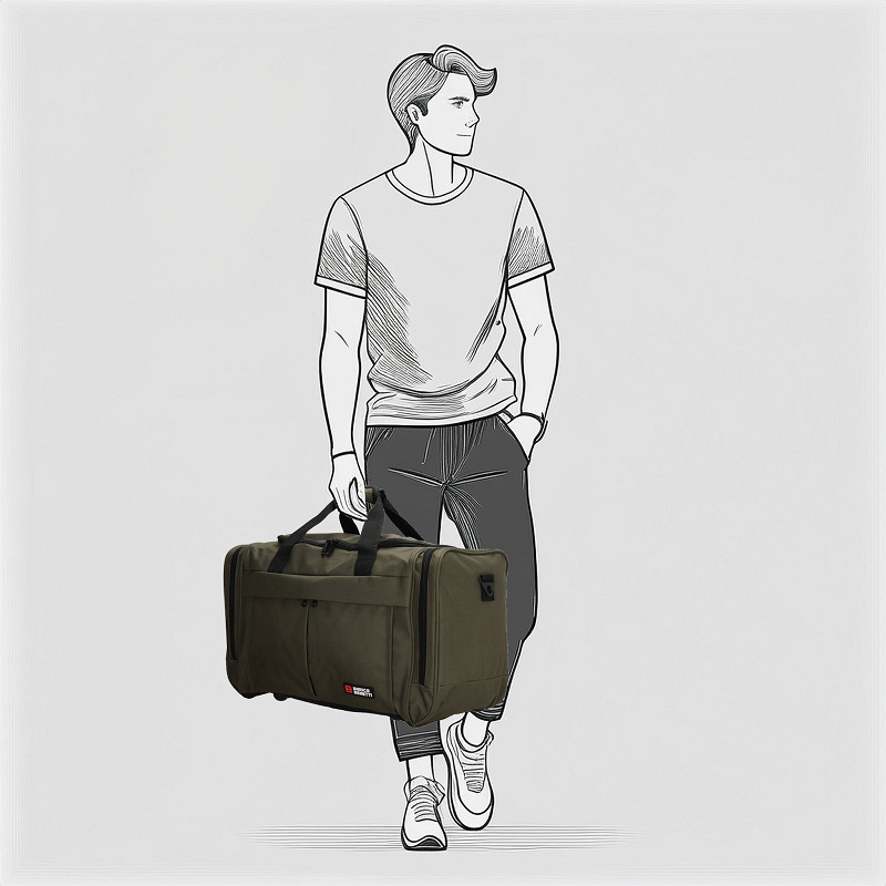 Amsterdam sporttas / reistas handbagage 55 cm