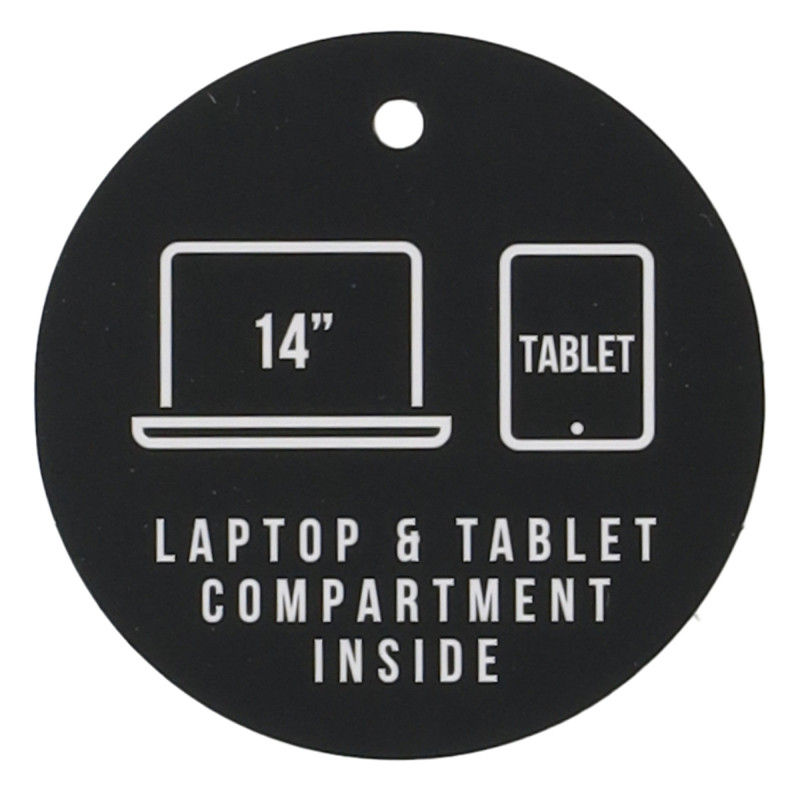 Newcastle rugzak - laptop 17 inch + tablet