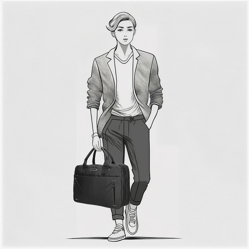 Northern laptop tas 17 inch - waterafstotend