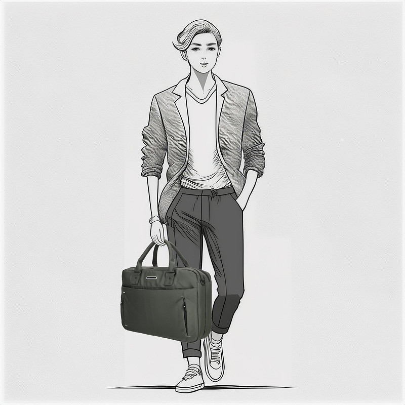 Northern laptop tas 17 inch - waterafstotend