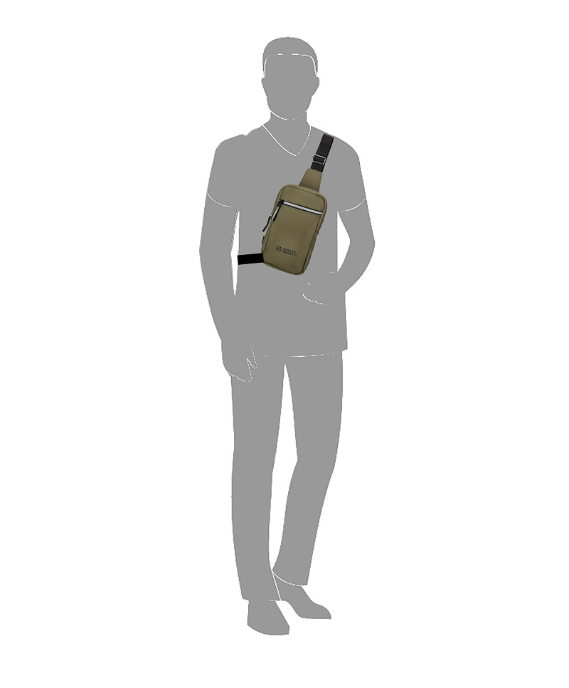 Bergen crossbody tas waterafstotend