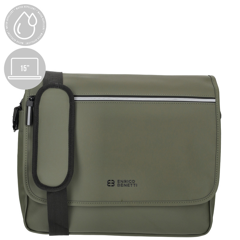 Bergen schoudertas- waterafstotend -  laptop 15 inch