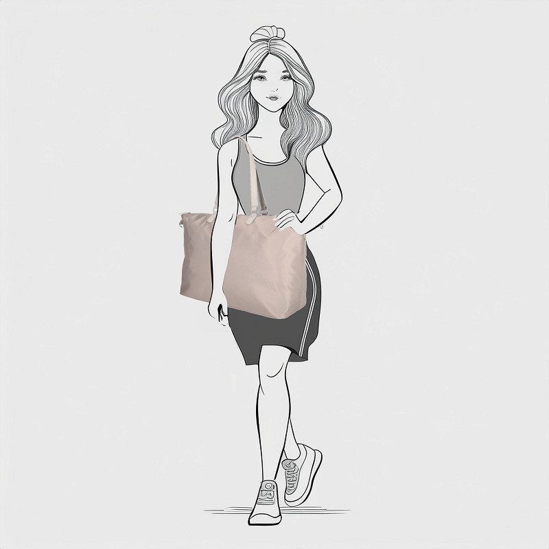 Caroline Sporttas / Reistas nylon