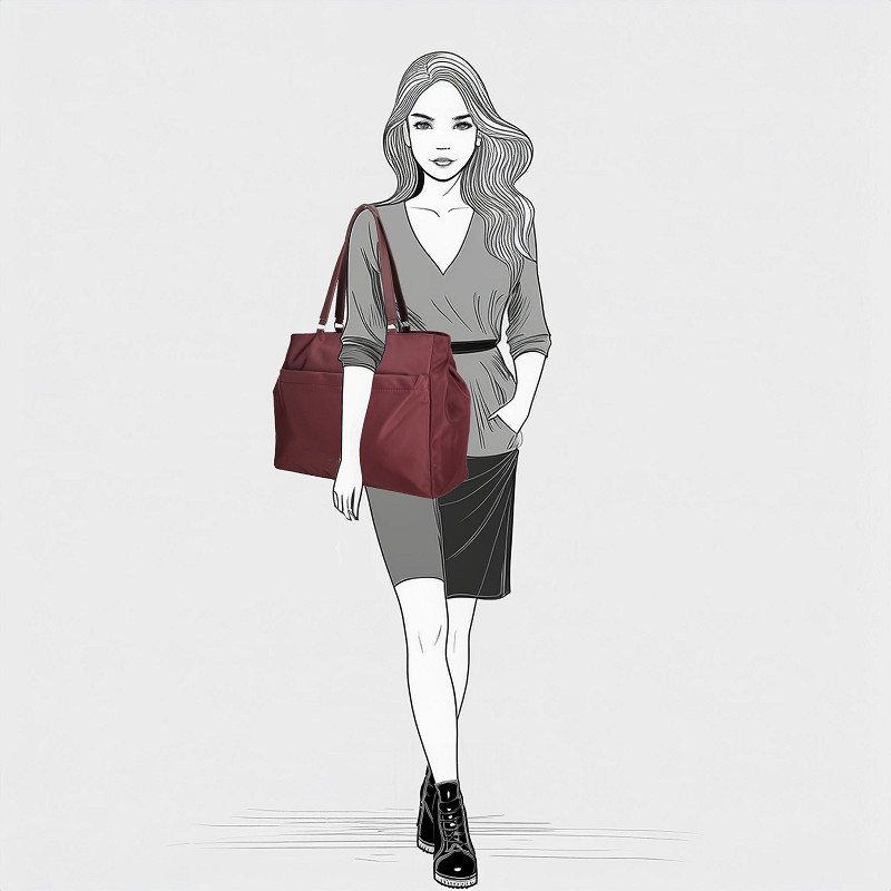 Caroline schoudertas - laptop 15 inch