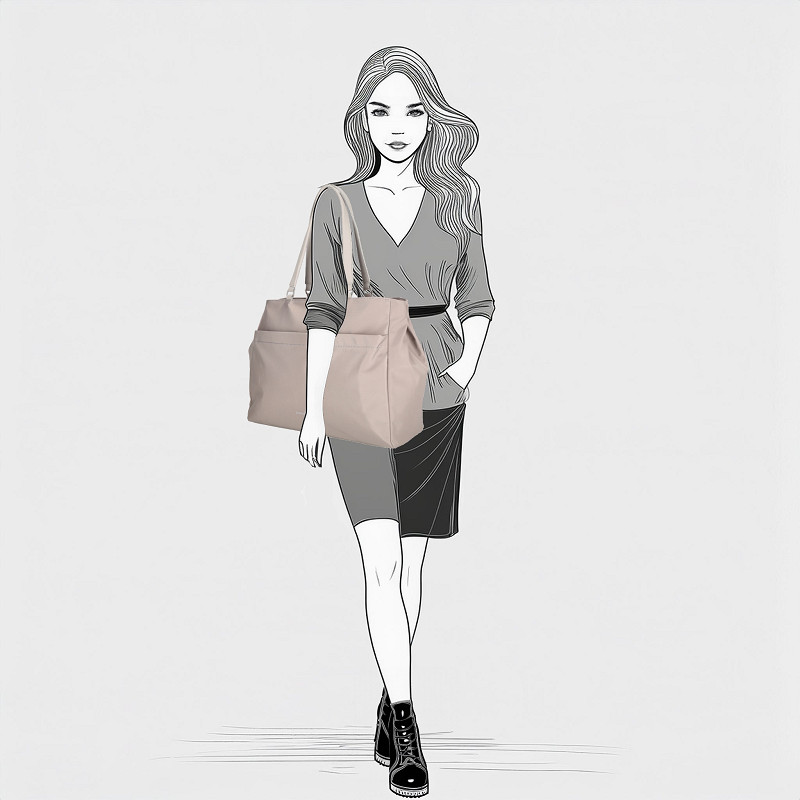 Caroline schoudertas - laptop 15 inch