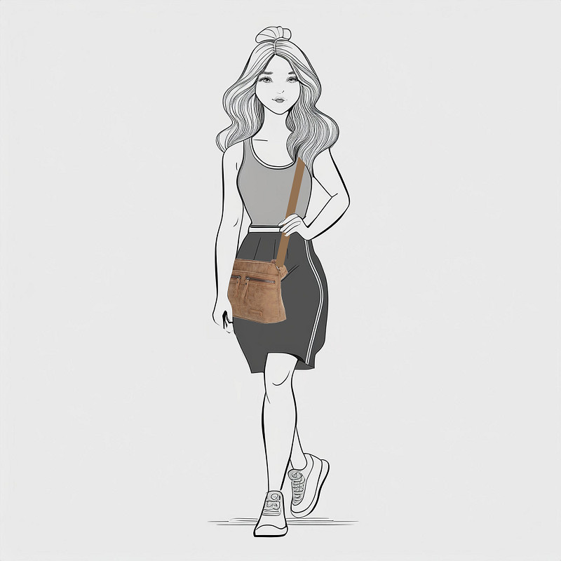 Nouméa crossbody tas