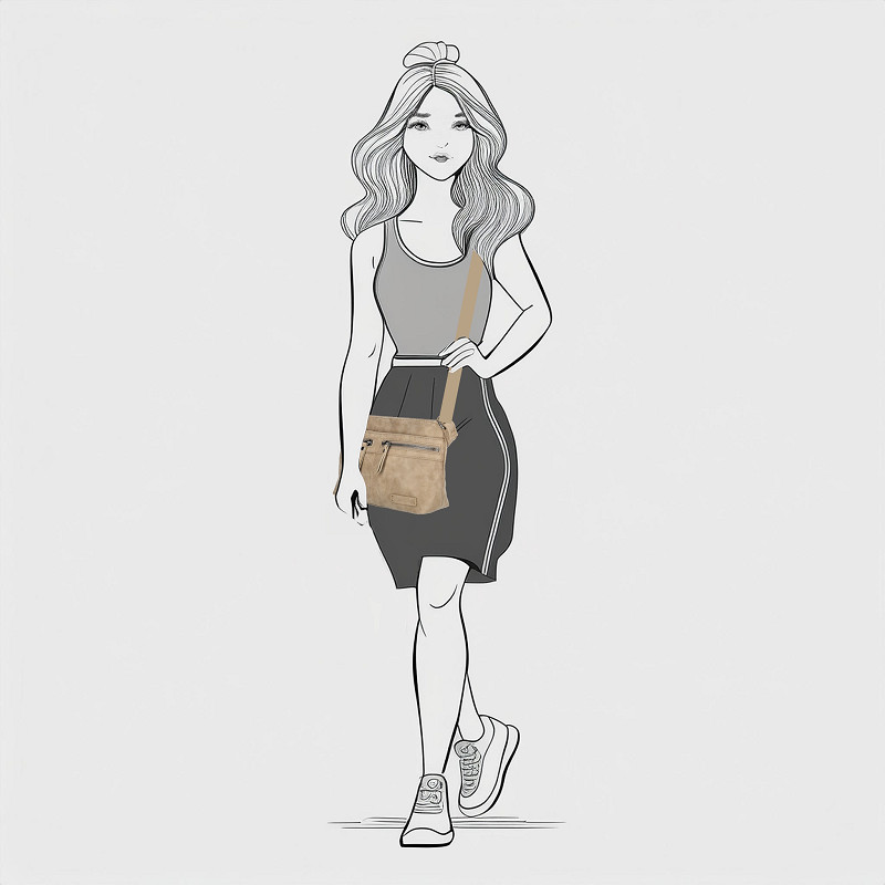 Nouméa crossbody tas