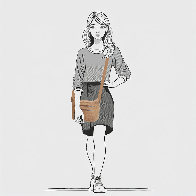 Nouméa crossbody tas