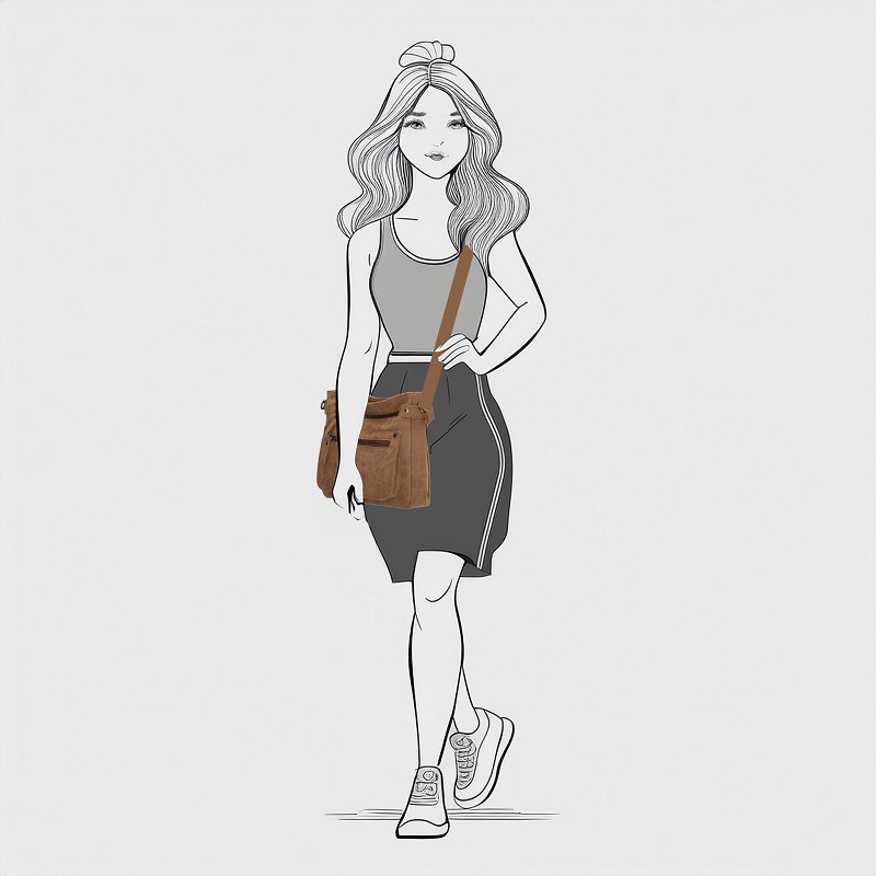 Nouméa crossbody tas
