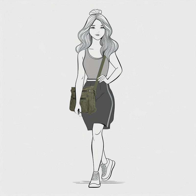 Nouméa crossbody tas