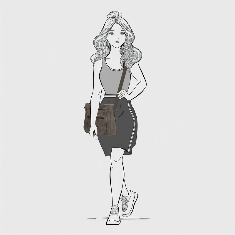 Nouméa crossbody tas