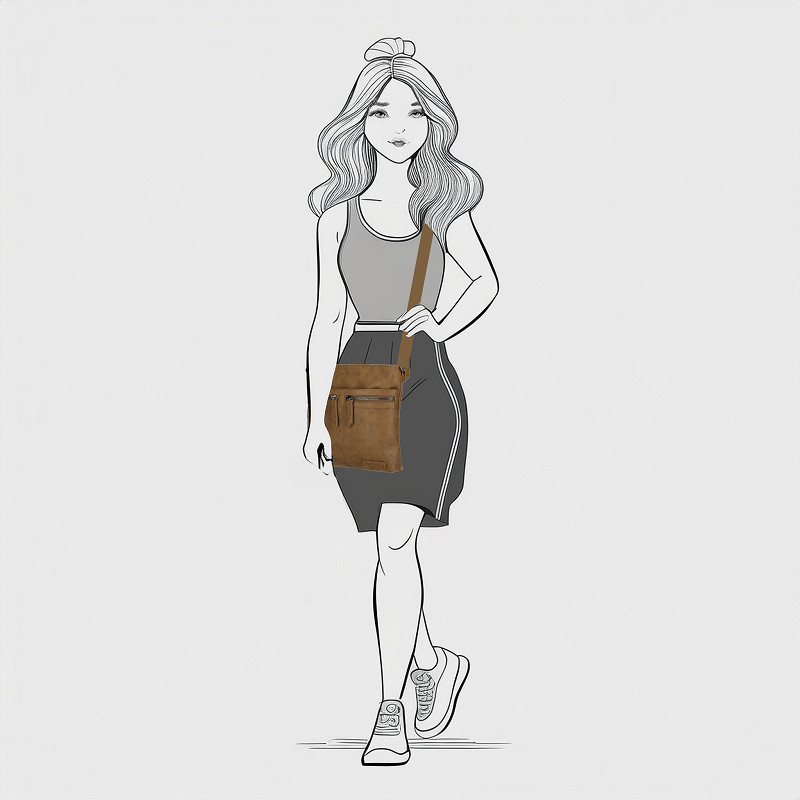 Nouméa crossbody tas