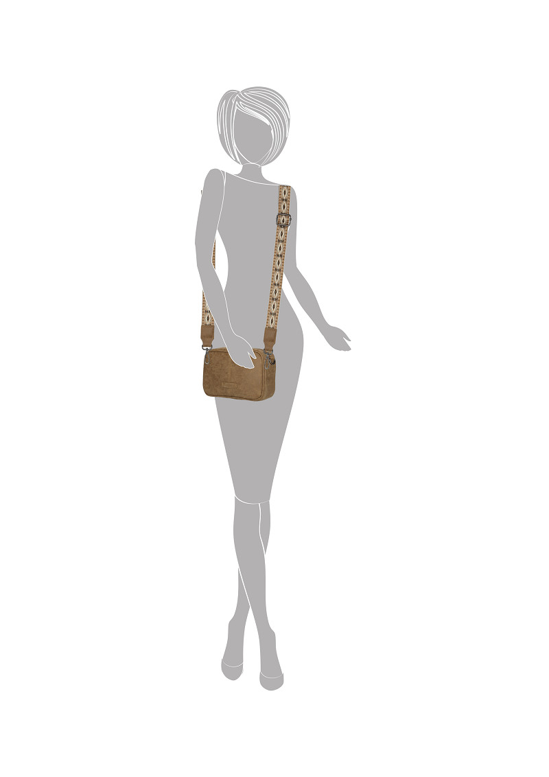 Indy crossbody tas
