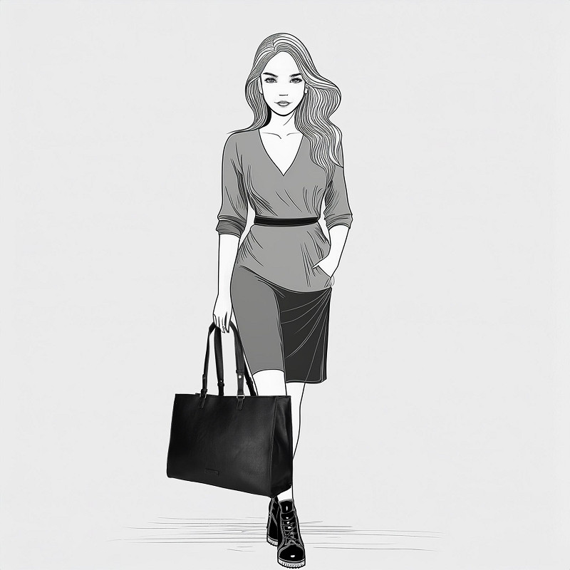 Lily shoudertas - laptop 15 inch