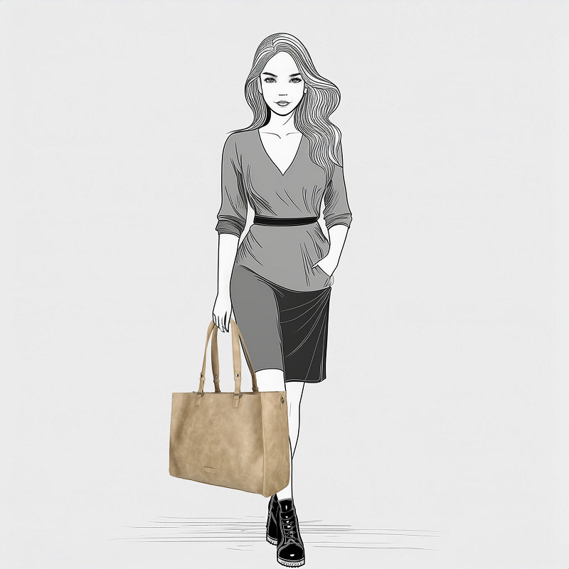 Lily shoudertas - laptop 15 inch
