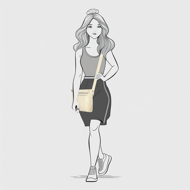 Nouméa crossbody tas