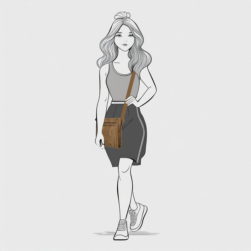 Nouméa crossbody tas