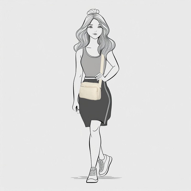 Hailey crossbody tas