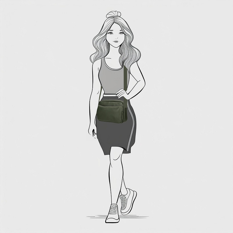 Hailey crossbody tas