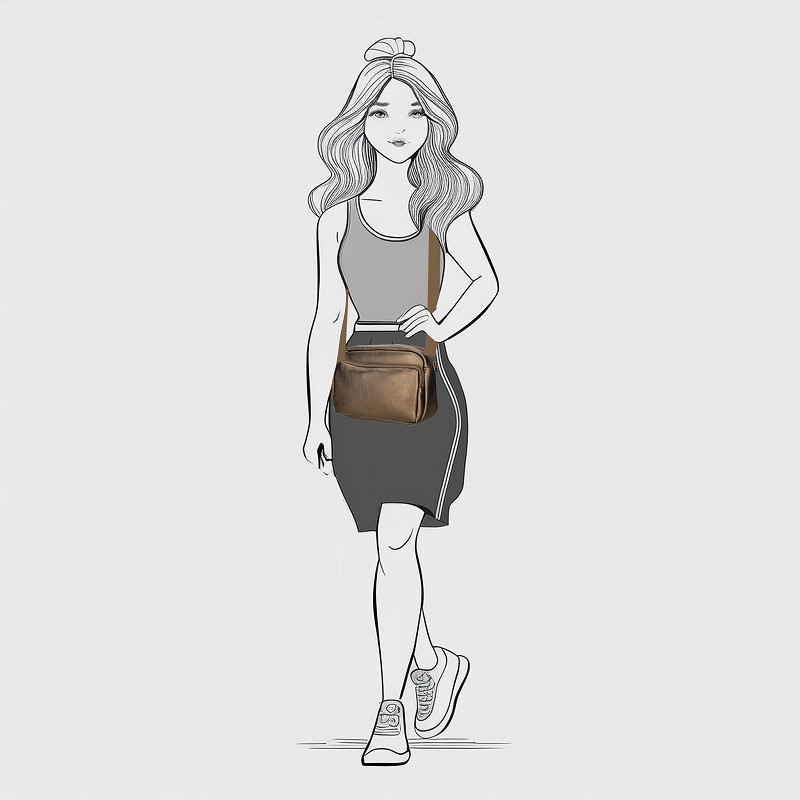 Hailey crossbody tas