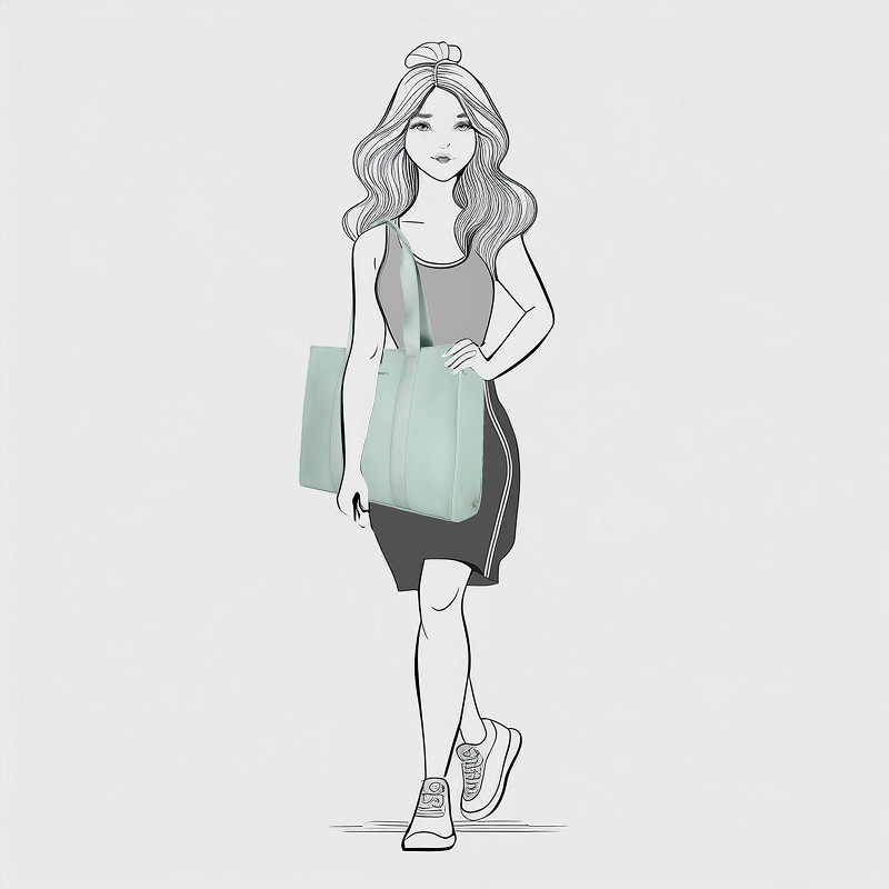 Nina schoudertas - laptop 15 inch