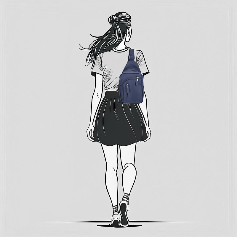 Saige crossbody tas - waterafstotend