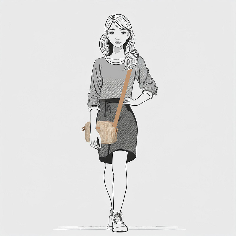 Summer crossbody tas