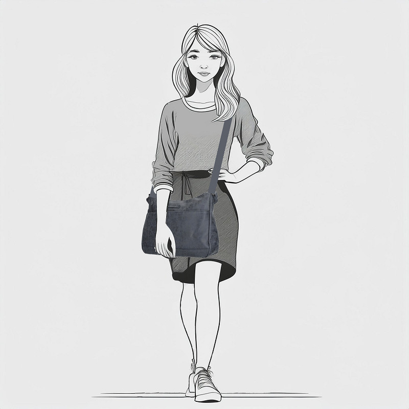 Nouméa crossbody tas