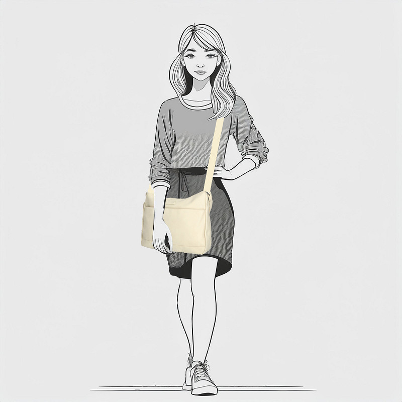 Nouméa crossbody tas
