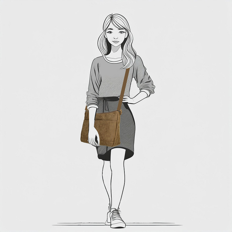 Nouméa crossbody tas