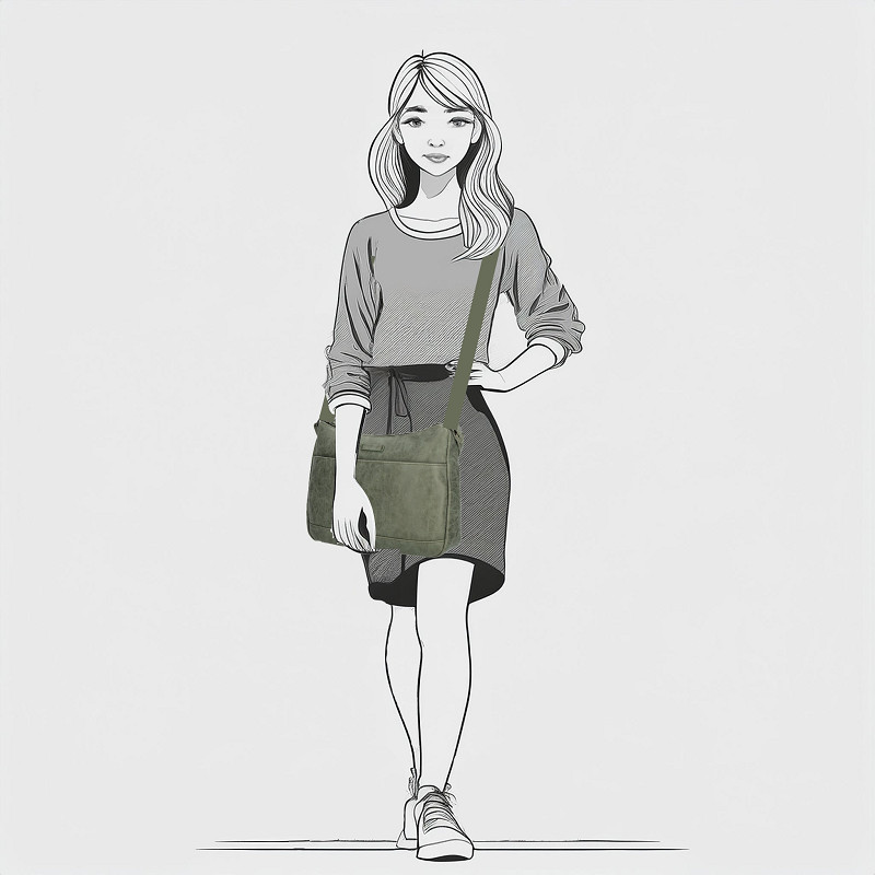 Nouméa crossbody tas