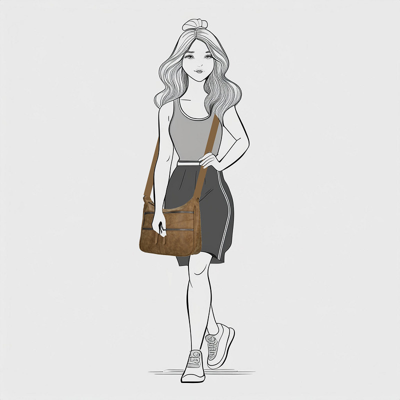 Nouméa crossbody tas