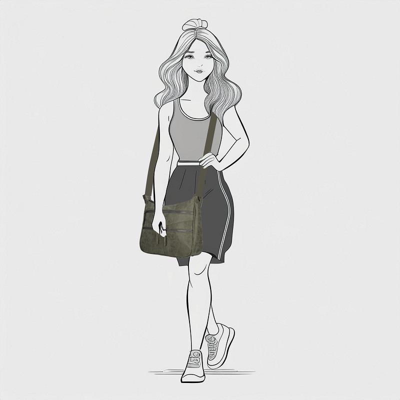 Nouméa crossbody tas