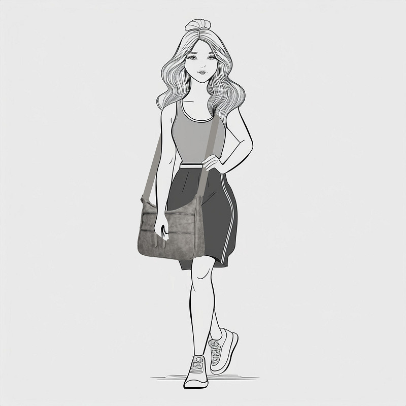 Nouméa crossbody tas