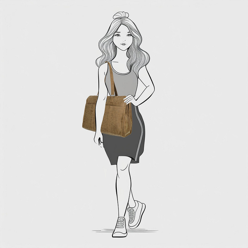 Kate schoudertas - laptop 15 inch
