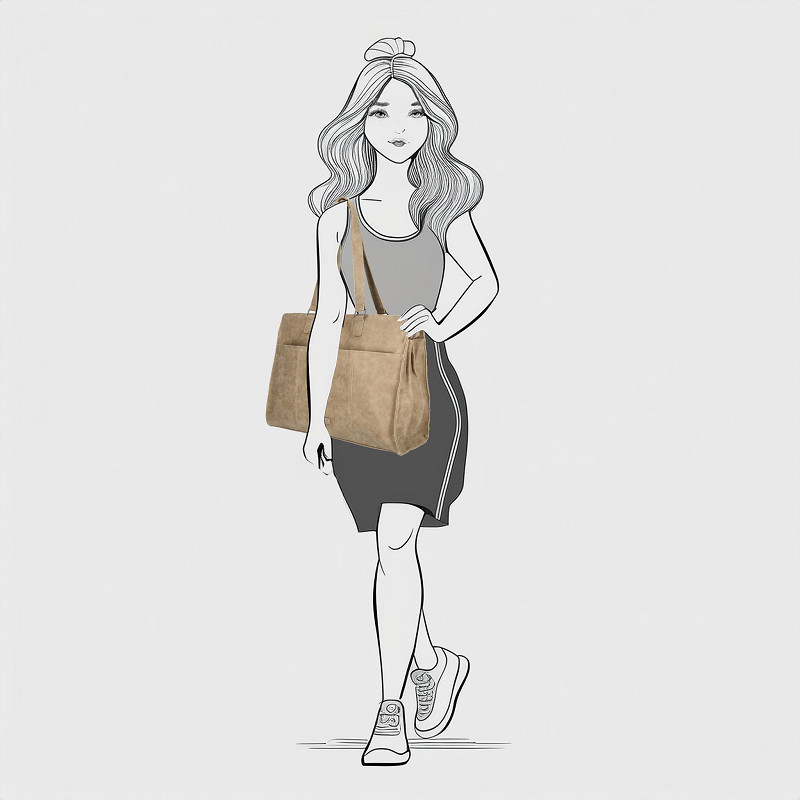 Kate schoudertas - laptop 15 inch